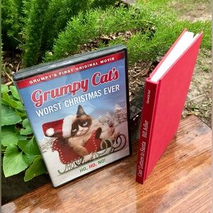 Funny Cats Letters To Santa Book & Grumpy Cats Worst Christmas Ever DVD Movie